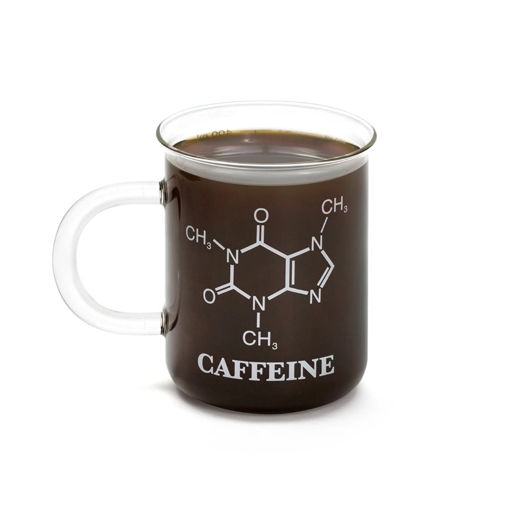 Caffeine Chemistry Beaker Coffee Mug 400ml